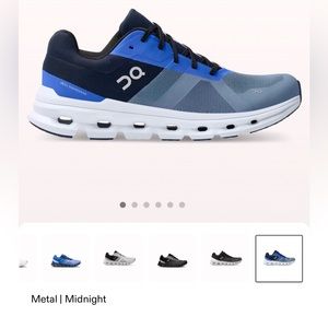 On Cloudrunner (Metal/Midnight) Men’s Size 10.5